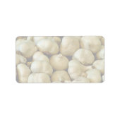 Knoblauch, frisch adressaufkleber (Vorne)