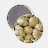 Knoblauch, frisch magnet (Vorderseite/Rückseite)