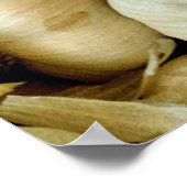 Knoblauch, frisch poster (Ecke)