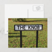 Knoblauch - Funny Rude Place Name Postkarte (Vorne/Hinten)