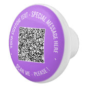 Knoblauch für den benutzerdefinierten QR-Code für  Keramikknauf (Rechts)