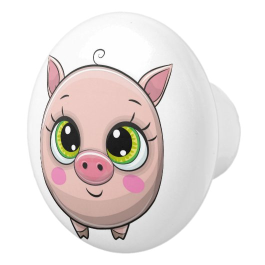 Knoblauch für wertvolle Tiere Thema Keramik Keramikknauf (Rechts)