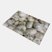 Knoblauch Fußmatte (Schrägansicht)