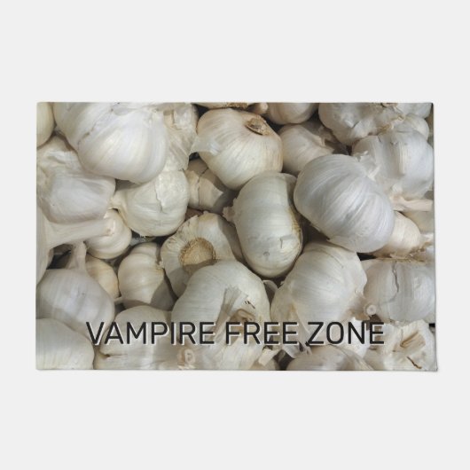 Knoblauch Fußmatte (Vorderseite)