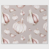 Knoblauch Geschenkpapier (Flach)