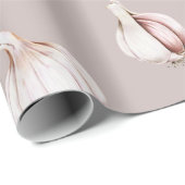 Knoblauch Geschenkpapier (Rolleneckpunkt)