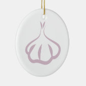 Knoblauch Keramikornament (Rechts)