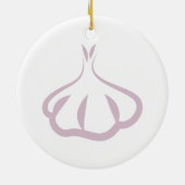 Knoblauch Keramikornament (Hinten)