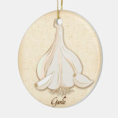 Knoblauch Keramikornament (Links)