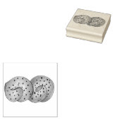 Knoblauch Knoblauch Brot Roll Italienisches Restau Gummistempel (Stempel)