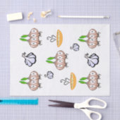Knoblauch-Koch Seidenpapier (Handwerk)