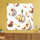 Knoblauch Leinwanddruck (Insitu (Wohnzimmer))