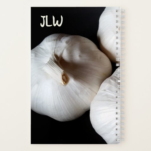 Knoblauch Lover Spaß Kulinarisches Fotomotive Notizblock (Rückseite)