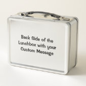 Knoblauch Metall Brotdose (Rückseite)