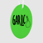 Knoblauch Ornament (Vorderseite)