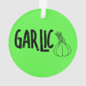 Knoblauch Ornament (Rückseite)