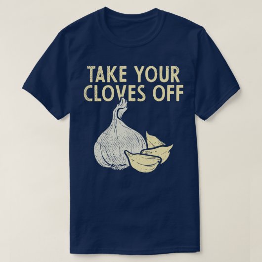 Knoblauch-Pflanze 1 T-Shirt (Design vorne)