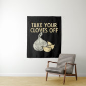 Knoblauch-Pflanze Wandteppich (Beispiel)