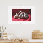 Knoblauch Poster (Küche)