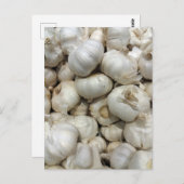 Knoblauch Postkarte (Vorne/Hinten)
