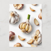 Knoblauch Postkarte (Vorderseite)