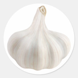 Knoblauch Runder Aufkleber