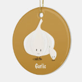 Knoblauch- und Nelkencharaktere | Verzierung Keramik Ornament (Links)