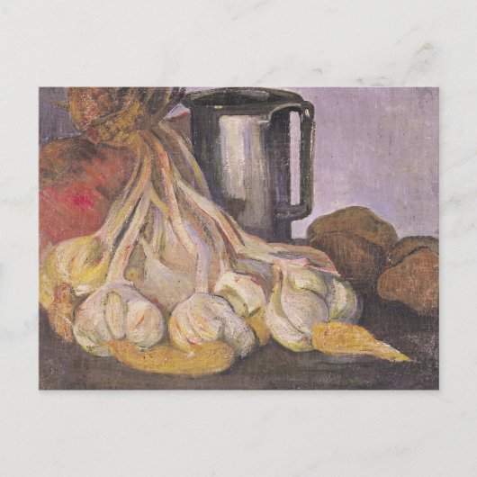 Knoblauch und Zinnentanker Postkarte (Vorderseite)