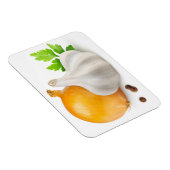Knoblauch und Zwiebel Magnet (Rechte Seite)