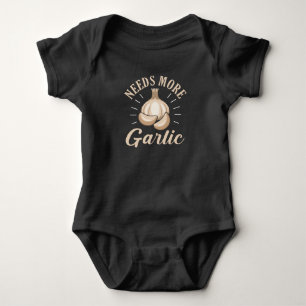 Knoblauch Vampire spendend mehr Knoblauch Baby Strampler