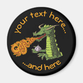 Knoblauchdragon Magnet (Vorne)