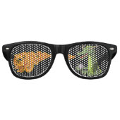 Knoblauchdragon Partybrille (Vorderseite)