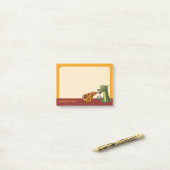 Knoblauchdragon Post-it Klebezettel (Auf Schreibtisch)