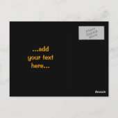 Knoblauchdragon Postkarte (Rückseite)