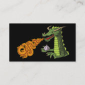 Knoblauchdragon Visitenkarte (Rückseite)