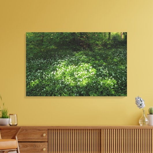 Knoblauchfleck Leinwanddruck (Insitu (Wohnzimmer))