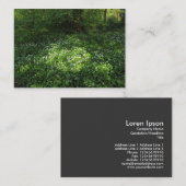 Knoblauchfleck Visitenkarte (Vorne/Hinten)