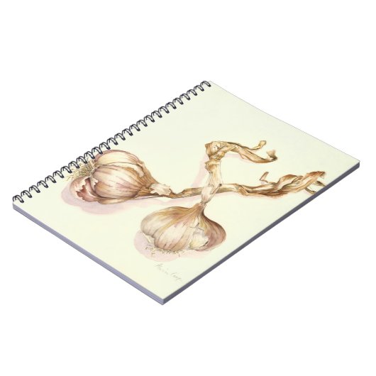 Knoblauchknollen 2005 notizblock (Linke Seite)