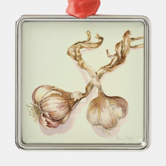 Knoblauchknollen 2005 ornament aus metall (Vorne)