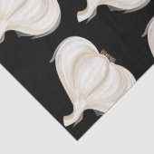 Knoblauchknollen Seidenpapier (Detail)