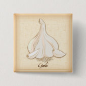 Knoblauchknopf Button (Vorderseite)