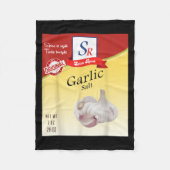 Knoblauchkondition Kostüm Holiday Sce Group Cos Fleecedecke (Vorderseite)