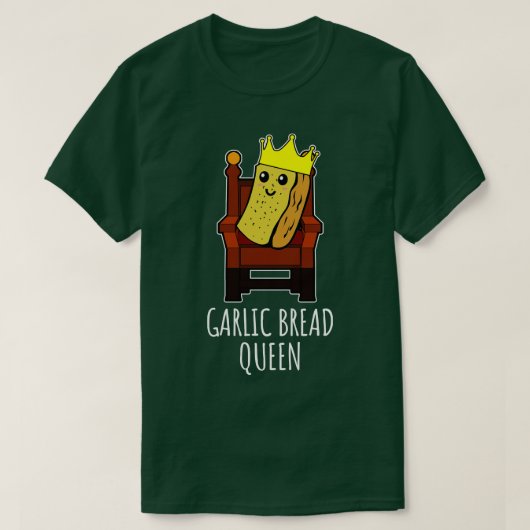 Knoblauchkönigin T-Shirt (Design vorne)