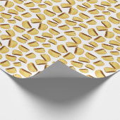 Knoblauchmuster Geschenkpapier (Ecke)