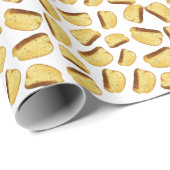 Knoblauchmuster Geschenkpapier (Rolleneckpunkt)