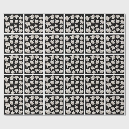 Knoblauchmuster Geschenkpapier (Flach)