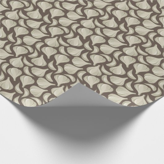 Knoblauchschnitt-Muster Geschenkpapier (Ecke)