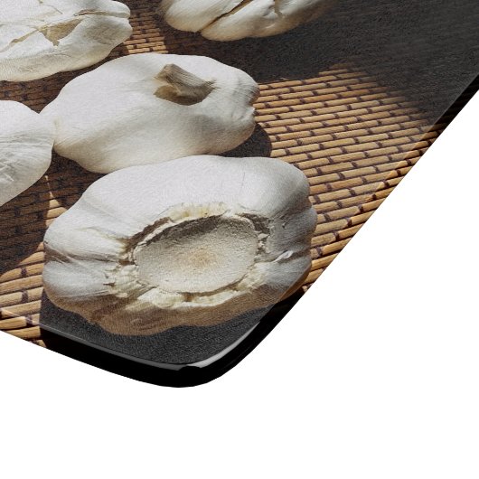 Knoblauchzehe Kulinarisch anpassbar Schneidebrett (Ecke)