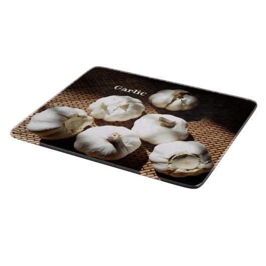 Knoblauchzehe Kulinarisch anpassbar Schneidebrett (Ecke)