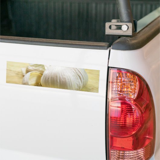 Knoblauchzehe-Stillleben Autoaufkleber (Auf Lkw)